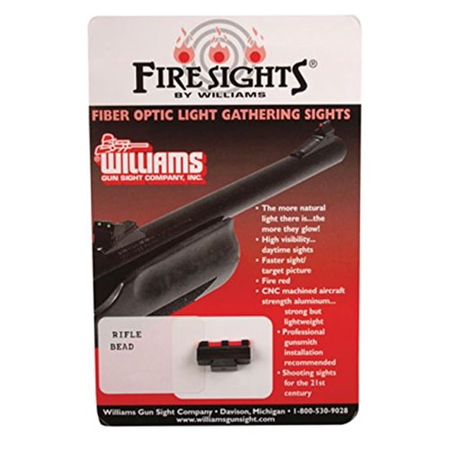 Williams Gun Sight Firesights Rifle Beads - Medium .406