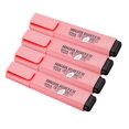 thumbnail image 1 of Unique Bargains Highlighter, Broad Point, Pink, 4 Count, 4 Pack, 1 of 6