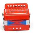 thumbnail image 2 of Children Accordion Musical Instrument Toy 2 Bass 7 Keys Infant Play Musical Ensemble Stage Plastic Colorful, 2 of 8