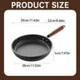 thumbnail image 3 of TASTAN Ceramic Pan, Cold Handle Non-Stick Pot - Stay-Cool Grip Cooking Pan with Ceramic Coating | Pfoa-Free for Healthy Sauteing & Simmering, Healthy Cookware, Black, 3 of 9