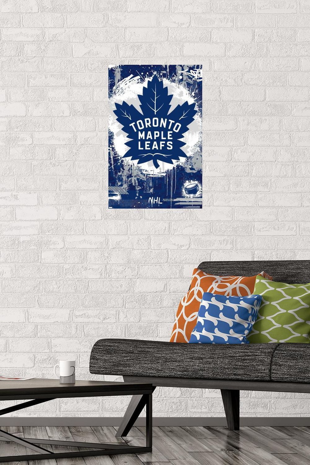 NHL Toronto Maple Leafs - Maximalist Logo 23 Wall Poster, 22.375" x 34"