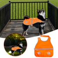 thumbnail image 2 of High Visibility Reflective Dog Vest for Night Walking Adjustable Pet Service Harness Outdoor, 2 of 5