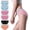 Hot Pink, variant on Timegard 6pc Plus Size Panties for Women Mid Waist Full Coverage Comfort Cotton Underwear No Show Briefs