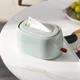 thumbnail image 4 of WRKEKC Clearance Wall-Mounted Tissue Box Organizer - No-Hole Spring-Loaded Bathroom Storage for Paper Napkins, Space-Saving Desktop Dispenser for Living Room & Office, 4 of 6