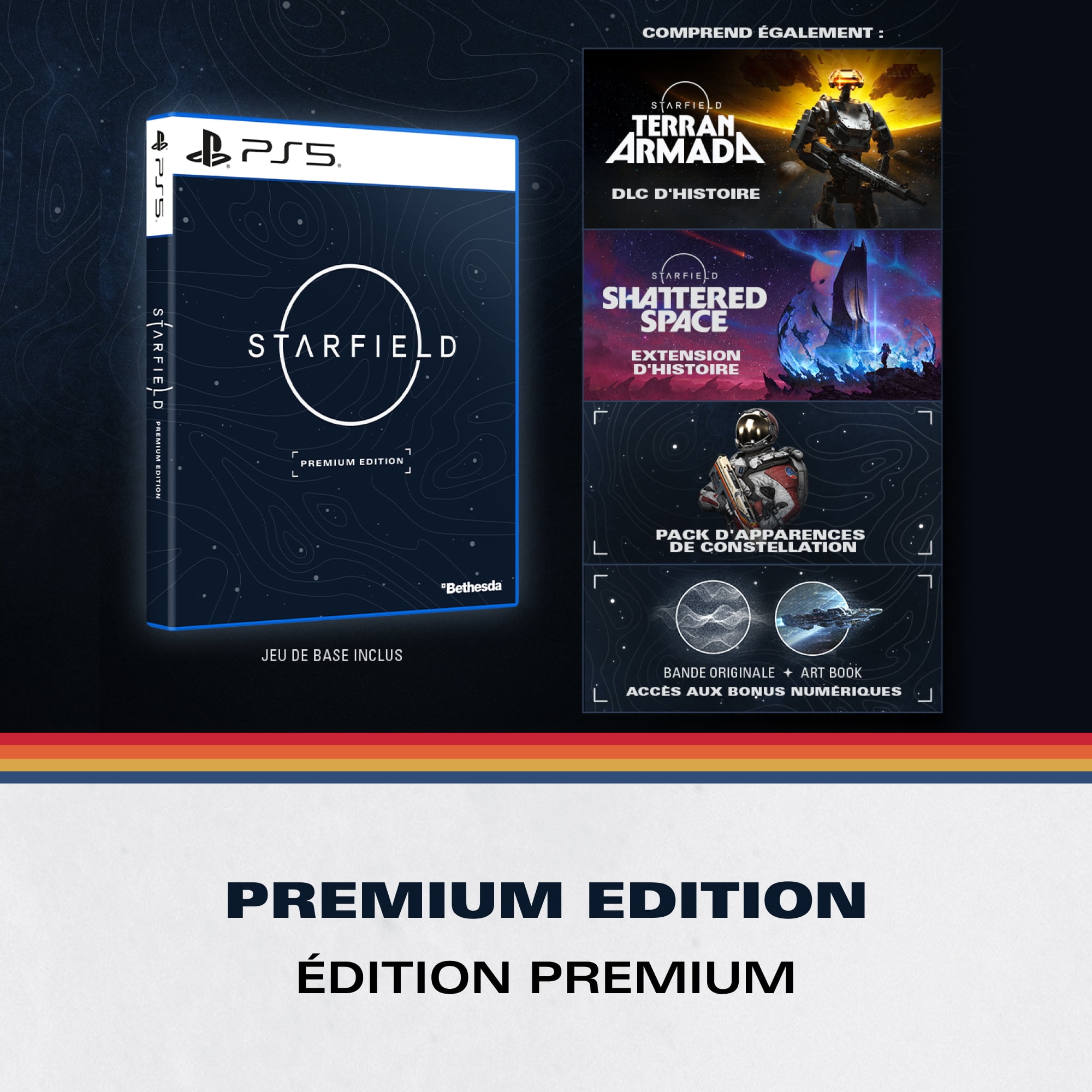 Jeu vidéo Starfield Premium Edition pour (PlayStation 5)
