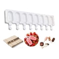 thumbnail image 1 of TIMIFIS The Ice Ice Cream 8 Cell Popsicle Maker Kitchen Gadgets, 1 of 8