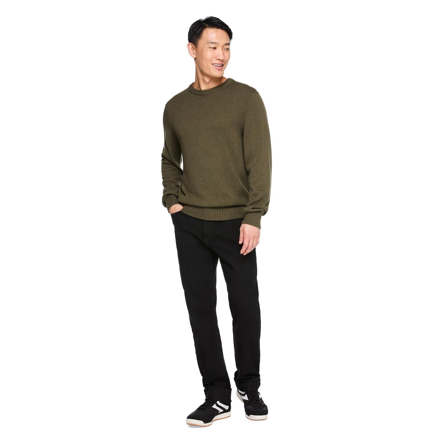 Chandail à encolure ras du cou George pour hommes