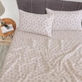thumbnail image 2 of Ruvanti 100% Cotton Sheets - Crispy Cooling Percale Sheets For California King Size Bed, Breathable & Durable Cal King Sheet Set, 16 Inches Deep Pocket Bed Sheets, Twin Spring, 4 Pieces, 2 of 5