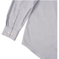 thumbnail image 3 of Non-Iron Pinpoint Oxford Shirt, XL, French Grey, 3 of 7