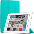 thumbnail image 1 of DuraSafe Cases For iPad 5 / iPad 6 / 2017 / 2018 - 9.7 Inch Slimline Series Lightweight Protective Cover with Dual Angle Stand & Froasted PC Back Shell - Green, 1 of 5