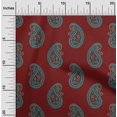 thumbnail image 1 of oneOone Cotton Flex Fabric Paisley Block Print Fabric BTY 40 Inch Wide, 1 of 4