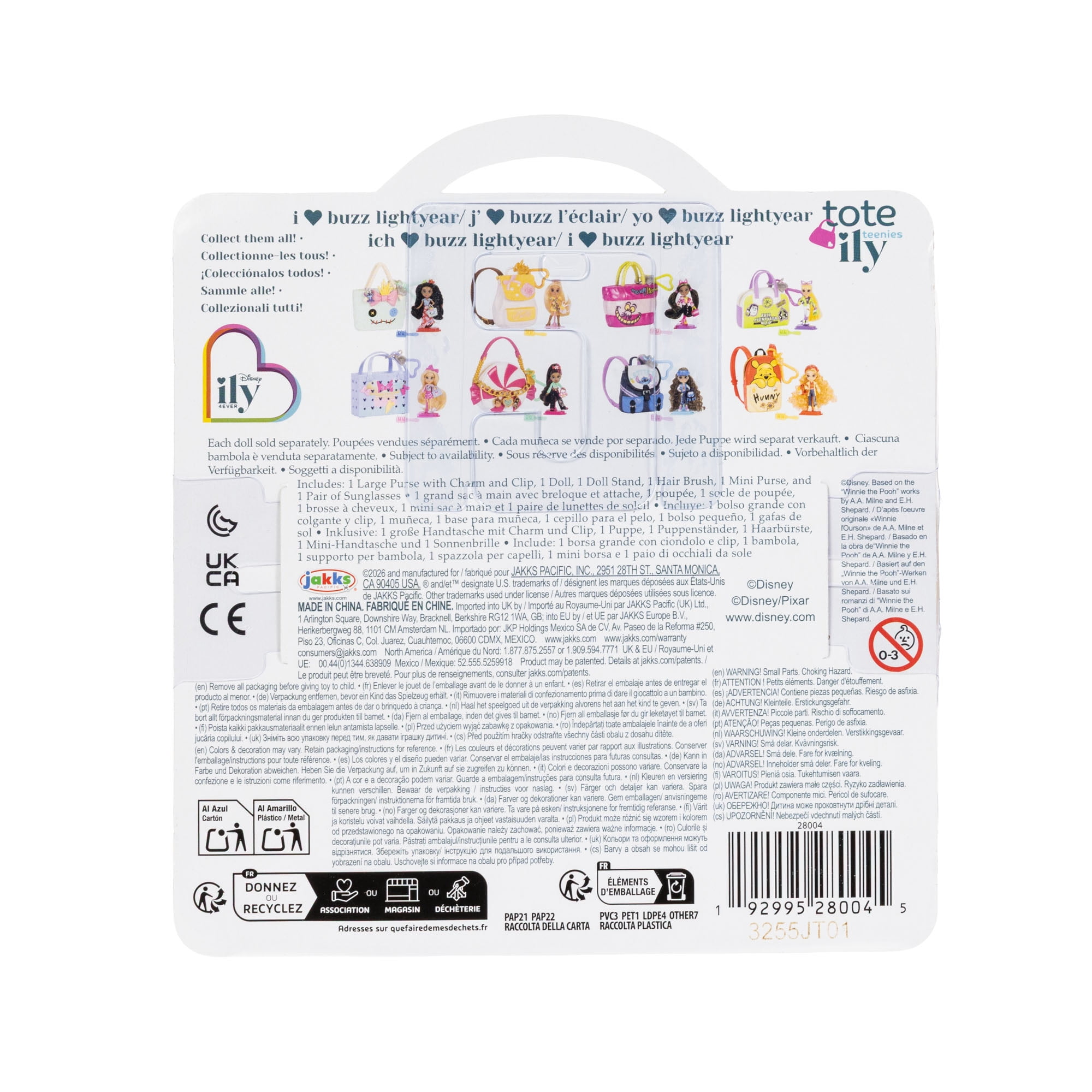 Mini poupées et sacs ily 4EVER Tote-ily Teenies de Disney