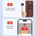 thumbnail image 2 of Maytalsory Wireless Doorbell Camera With Smart Home Home Security: Integration No Drilling Needed Automatic Snapshot, 2 of 6