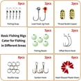 thumbnail image 2 of CHOK Gear Tackle Box Attractants Fishing Lures for Bass Trout  302 Count, 2 of 6