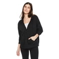 thumbnail image 1 of No Boundaries Women's Oversized Zip-Up Hoodie, 1 of 6