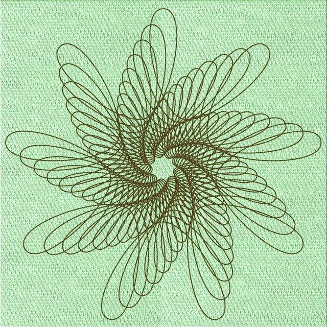 Ahgly Tapis d'Intérieur Lavable en Machine Carré Vert Menthe, 5 Pieds Carré