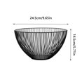 thumbnail image 3 of EGNMCR Baskets for Organizing, Baskets Metal Wire Fruit Vegetable Snack Tray Bowl Basket Kitchen Storage Rack the Holder, 3 of 3