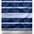 thumbnail image 1 of Soimoi Rayon Fabric Stripe & Paisley Printed Craft Fabric by the Yard 42 Inch Wide, 1 of 1
