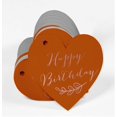 thumbnail image 3 of Inkdotpot Real Rose Gold Foil Happy Birthday Tag Favor Hang Paper Tag 50 Pieces, 3 of 6