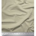 thumbnail image 1 of Soimoi Moss Georgette Fabric Geometric Small Print Sewing Fabric Yard 42 Inch Wide, 1 of 3
