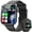 Black, variant on Mingdaln Smart Watch for Men and Women 46MM,with Answer Calls/120+ Sports Modes/10 Days Standby, IP68 Waterproof Fitness Tracker compatible with Android and iPhone Devices, perfect gift (Black)