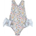 thumbnail image 1 of Girls Halter One-Piece Swimsuit Print Cute Beach Swimsuit, 1 of 5