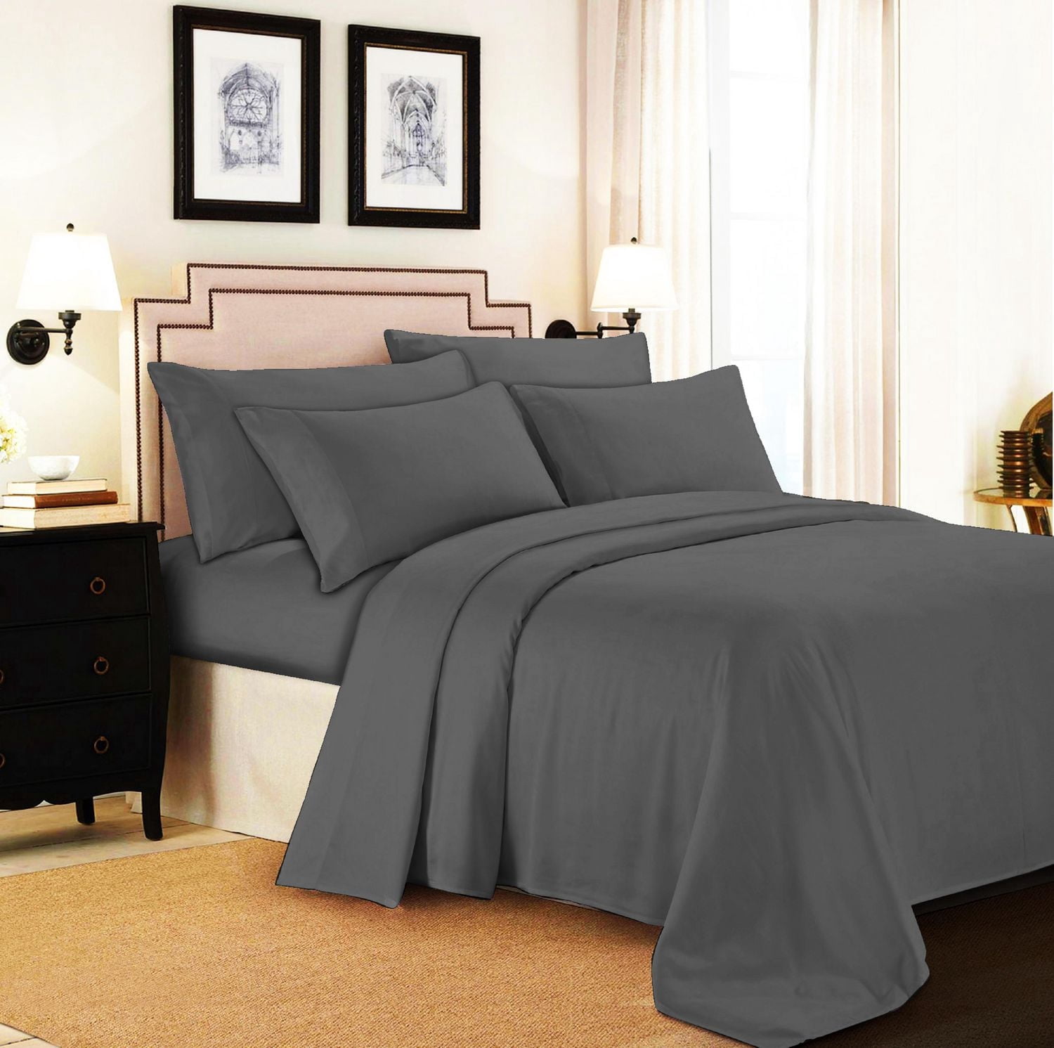 Johnson Home 500 Thread Count Certified Organic Cotton Sheet Sets