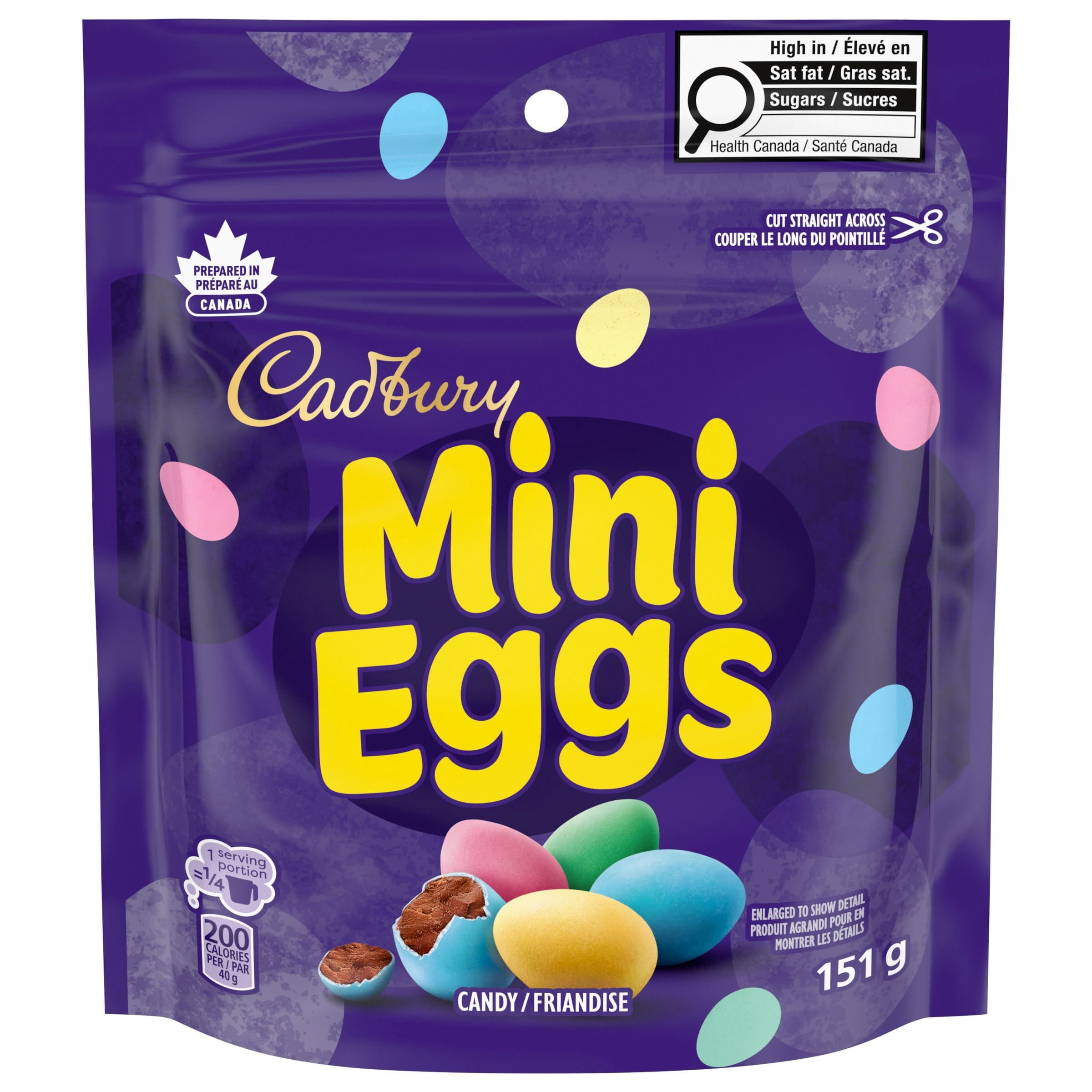 CADBURY Mini Eggs Chocolate Bag, 151g