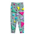thumbnail image 4 of 80S Costumes for Men Mens Workout Pants with Pockets Joggers Pants Casual Pants Plush Apparel Running Pants with Drawstring Sports Pants for Men 90S Outfit for Men, 4 of 5
