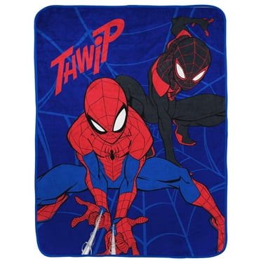 Spider-Man Kids Plush Fleece Throw, 100% Polyester