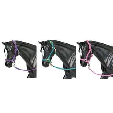 Breyer - 2474 | Traditional: 3 Nylon Halters With Lead Rope