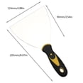 thumbnail image 2 of Estbridge Paint Scraper  Metal Small Putty Knife Scraper Tool for Wood  Stainless Steel Knife Paint Scraper  Paint Scraper Tool Taping Knife  Multifunctional Stainless Steel Cleaning Tool, 2 of 3