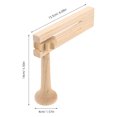 thumbnail image 3 of Wooden Ratchet Noise Maker Traditional Mexican Rattle Ratchet Instrument Toy For Sporting Events Party Favor And Celebrations Birthday Present Football Games, 3 of 8