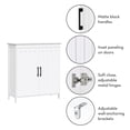 thumbnail image 2 of Monroe Armoire de plancher à deux portes - Blanc, 2 of 9