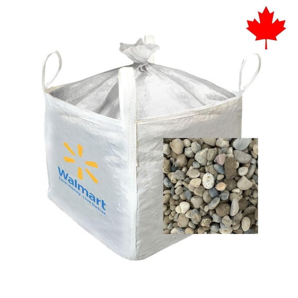 River Stone, 1-Cubic Yard for Garden & Bulk Landscape Projects