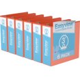 thumbnail image 1 of Davis Group, Easyview Premium, Round Ring, Customizable, View Binder, 6 Pack, 3", 1 of 3