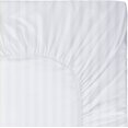 thumbnail image 3 of 1100 Thread Count 100% Egyptian Cotton 3-Piece Fitted Sheet ( 1 Fitted Sheet + 2 Pillow Covers) 18 Inches Deep Pocket Size Stripe Pattern, 3 of 4
