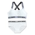 thumbnail image 2 of Girls' Training Bras Developed Training Lightly PaddedNo Wire Girls BrasAdjustable A-Cup 12-16 Years Teen, 2 of 3