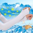thumbnail image 2 of Arealer Ice Sleeve Ice Wire Sun-Proof Oversleeve Male/Female Drive Arm Protection Cover Outdoor Riding Sun-Proof Ice Sleeve, 2 of 7