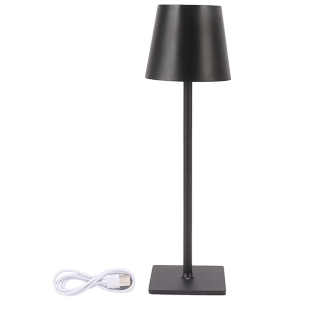 Lampe de Table Sans Fil, Lampe de Table Minimaliste Rechargeable LED Tactile pour Camping Café Restaurant