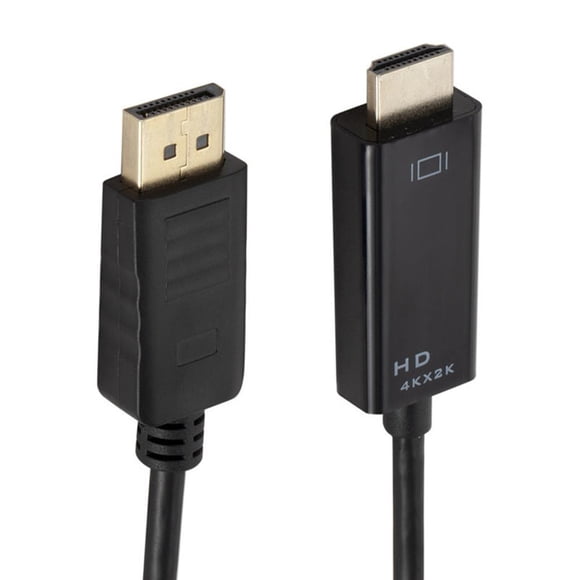 4K DisplayPort to HDMI-compatible Video Audio Cable for Computer Laptop New L8 Z3K1