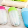 thumbnail image 3 of tredstone Home Outdoor Travel Toothbrush Holder Toothpaste Portable Cover Storage Cup Box green + transparent 1Set, 3 of 3