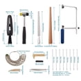 thumbnail image 4 of Jewelry Making Tool Jewelers Measuring Stick Mandrel Ring Sizer Gauge Set, 4 of 9