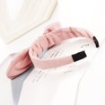 thumbnail image 3 of Bandeau Nœud Papillon Mode pour Femmes Serre-Tête Simple en Daim pour Filles, 3 of 9