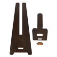 thumbnail image 2 of Wind Instrument Holder, Rosewood Vertical Support Stable Universal Electronic Wind Instrument Stand  for Flute Clarinet Saxophone, 2 of 7