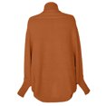 thumbnail image 4 of DPTALR Women's Kimono Cable Knitted Slouchy Oversized Wrap Cardigan Sweater, 4 of 9