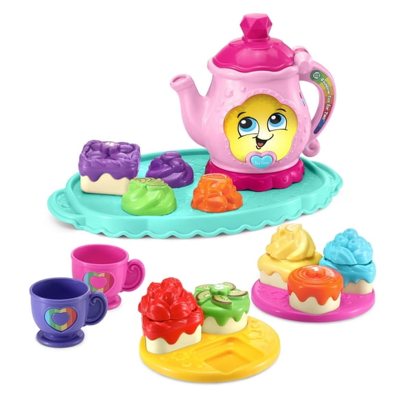LeapFrog Rainbow Tea for Two™ With Colorful Cakes, Frosting, Teacups and Plates - English Version