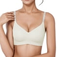 thumbnail image 1 of Seamless Comfort Bra For Everyday Relaxed Wear T Shirt Bralette With Light Padding And Lift For All Seasons, 1 of 5