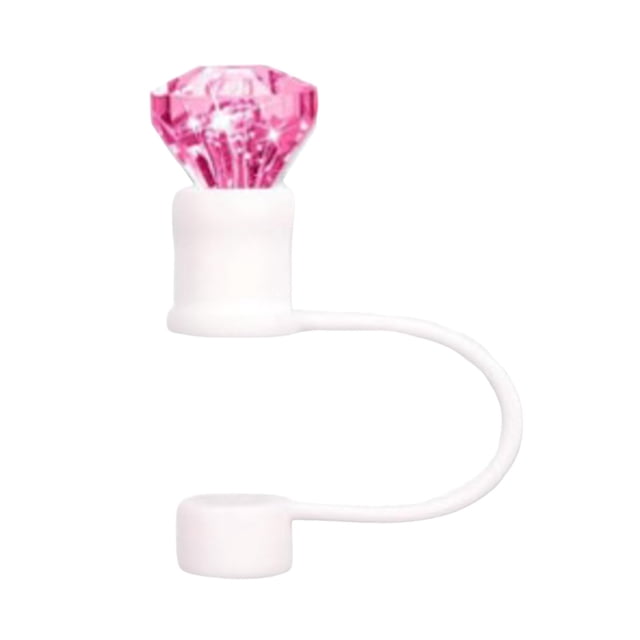 Silicone Straw Cover 10mm Diameter Food Grade Reusable With Cute Design Dishwasher Safe Good Sealing