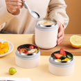 thumbnail image 3 of Vacuum Thermal Lunch Box Insulated Food Warmer Soup Cup Container Bento, 3 of 6